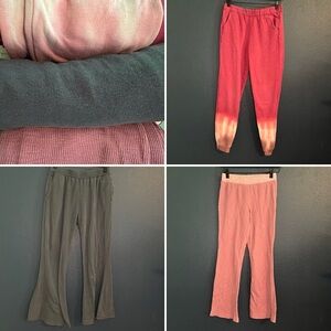 Girls Cozy Pants Bundle – Size L (10/12) 🛋✨